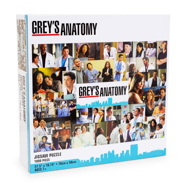 Grey's Anatomy Collage 1000 Piece Jigsaw Puzzle
