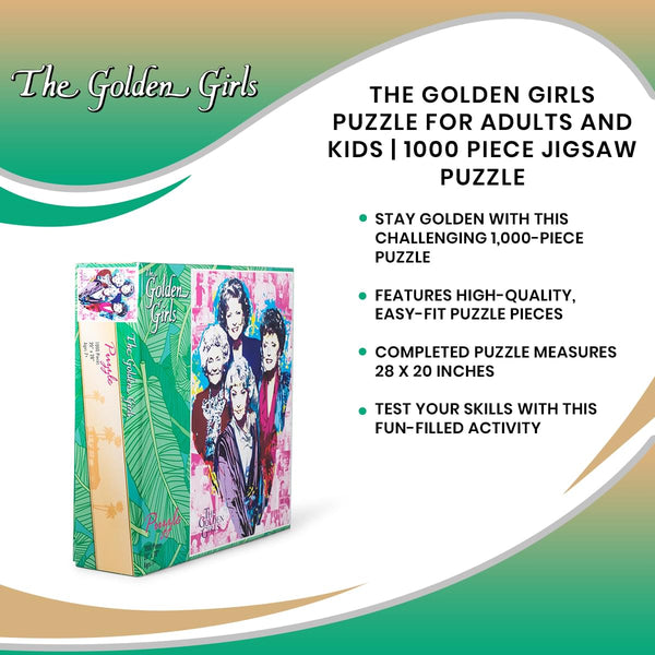 The Golden Girls Puzzle For Adults And Kids