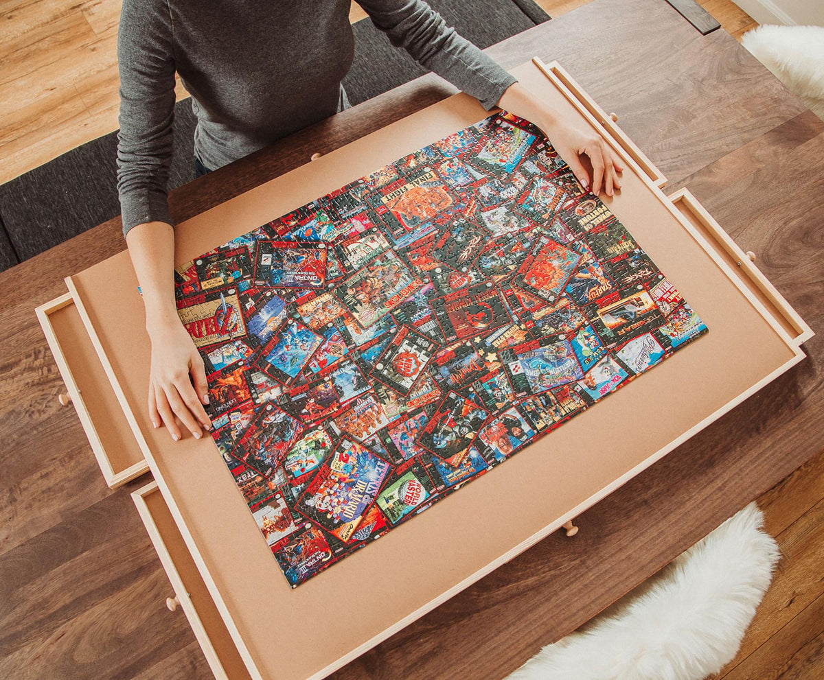 Super Never Ending Showdowns Retro Video Games 1000-Piece Jigsaw Puzzle
