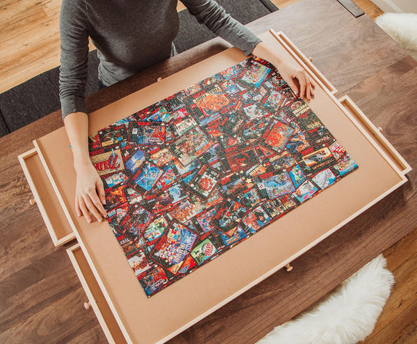 Super Never Ending Showdowns Retro Video Games 1000-Piece Jigsaw Puzzle