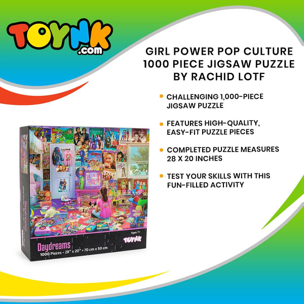 Daydreams Pop Culture 1000-Piece Jigsaw Puzzle By Rachid Lotf