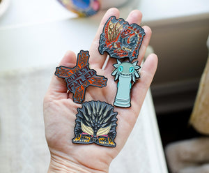 Monster Hunter: World Collectible Enamel Pins