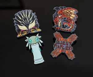 Monster Hunter: World Collectible Enamel Pins