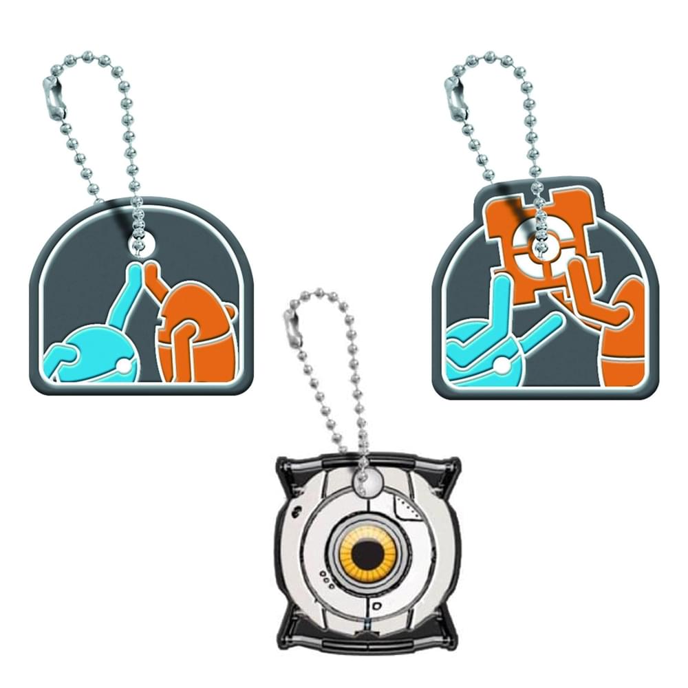 Portal Keycap Gift Set: Atlas & P-Body, Atlas & P-Body With Cube, & Space Sphere