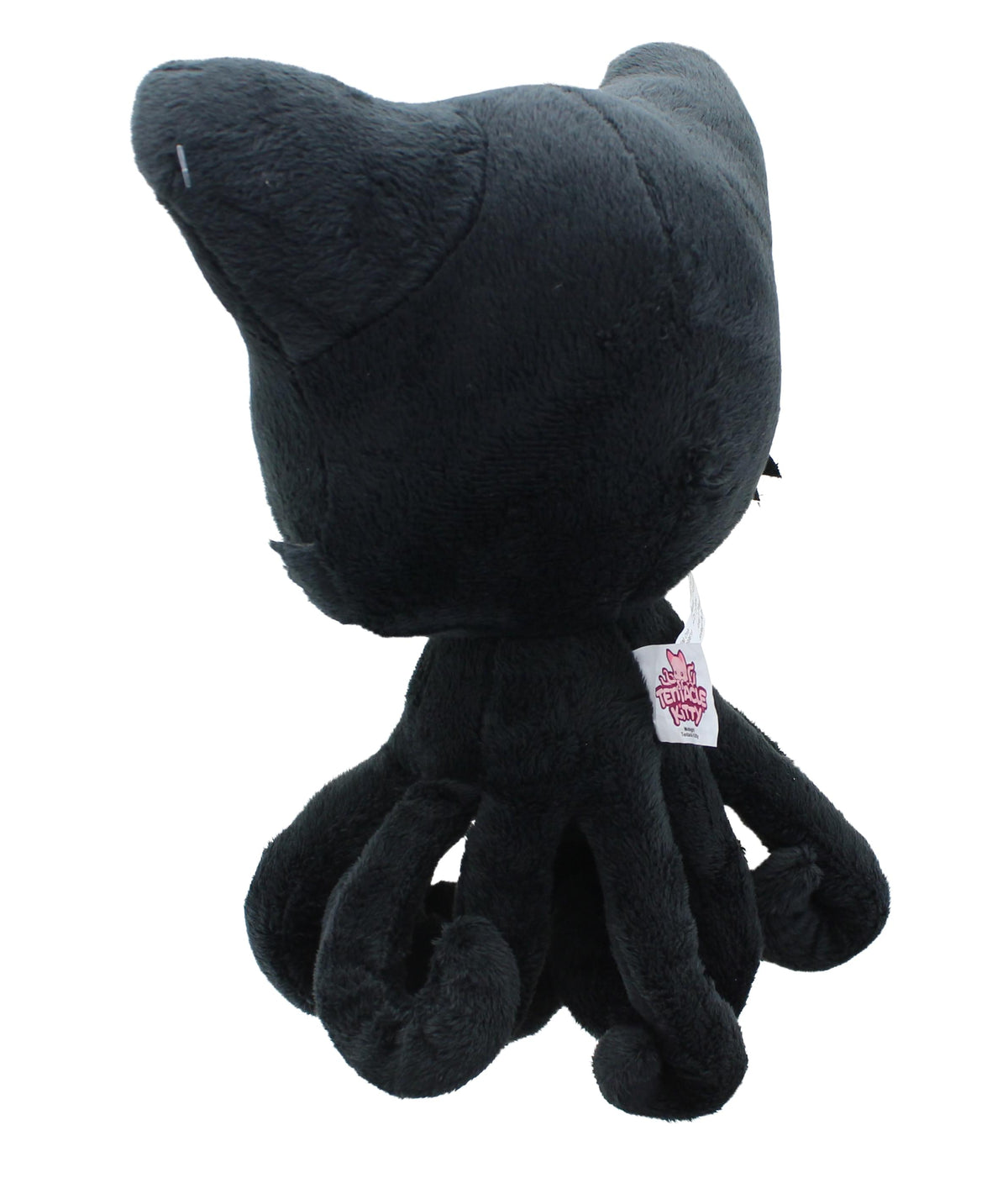 Tentacle Kitty 8 Inch Plush Midnight Black