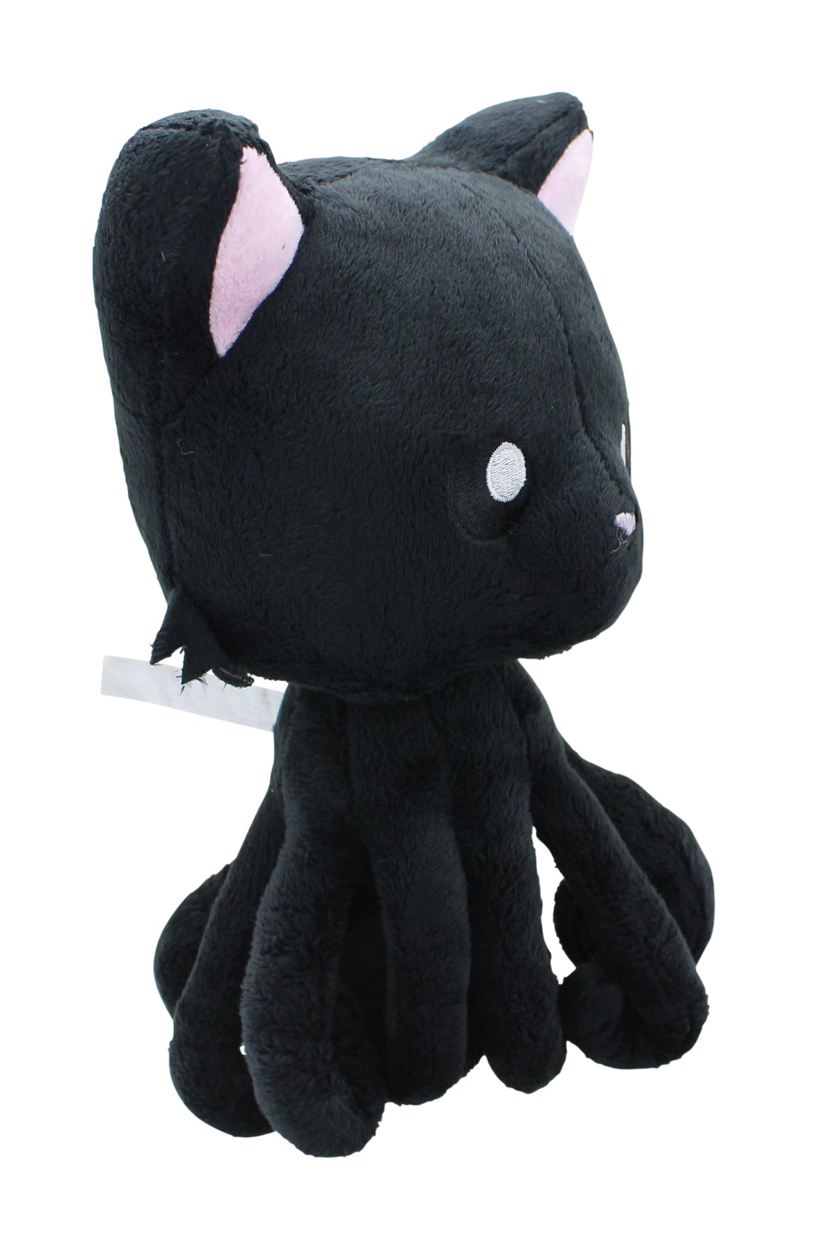 Tentacle Kitty 8 Inch Plush Midnight Black