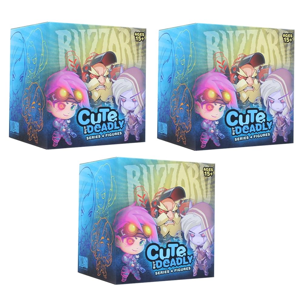 Overwatch Blind Boxed Cute But Deadly Series 4 Lot of 3