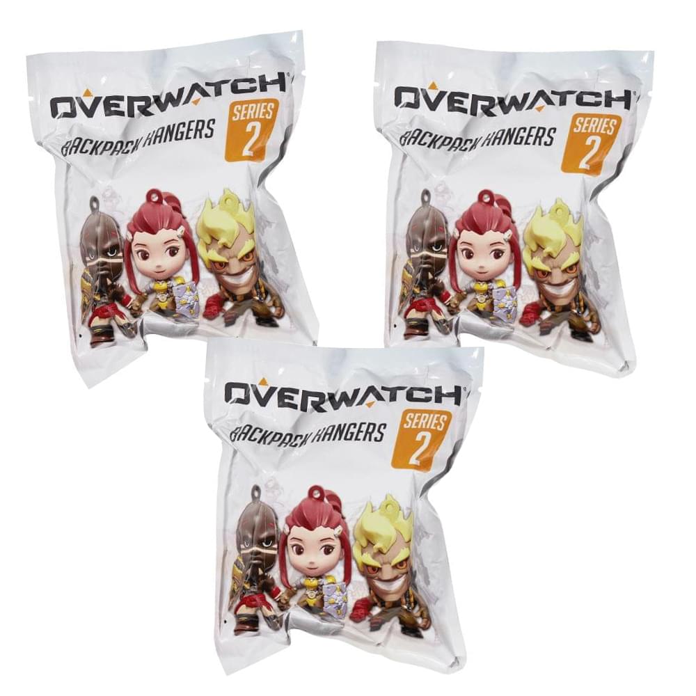 Overwatch Blind Bagged 3-Inch Figure Hangers Series 2 Lot of 3