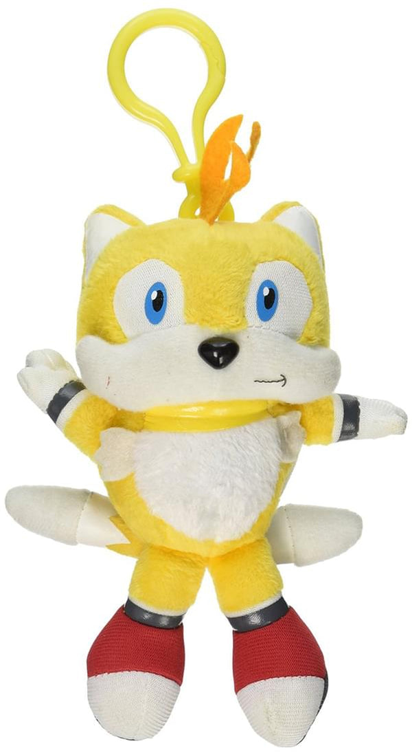 Sonic The Hedgehog Tails 4" Talking Plush Clip On