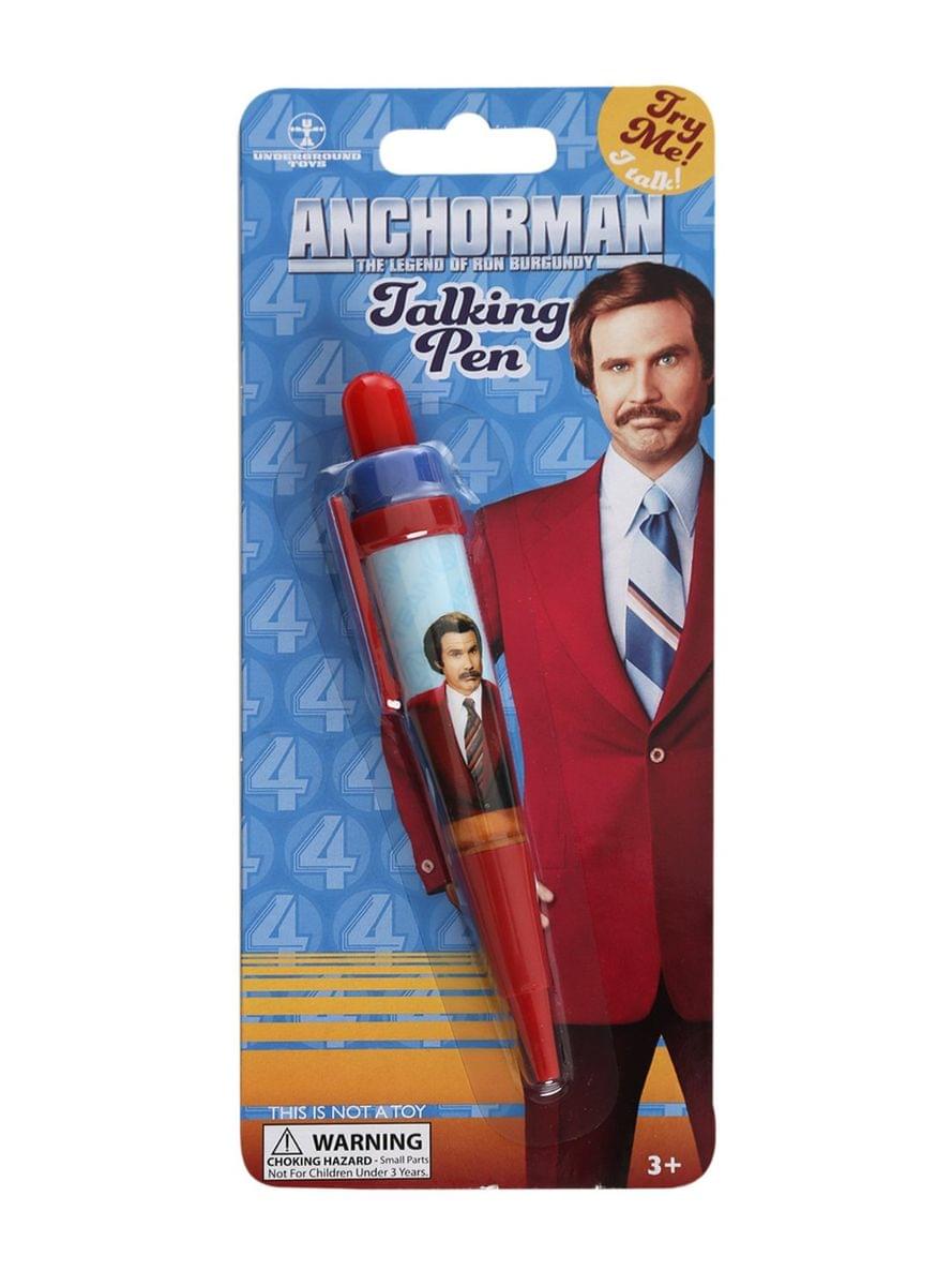 Anchorman The Legend of Ron Burgundy Talking Pen