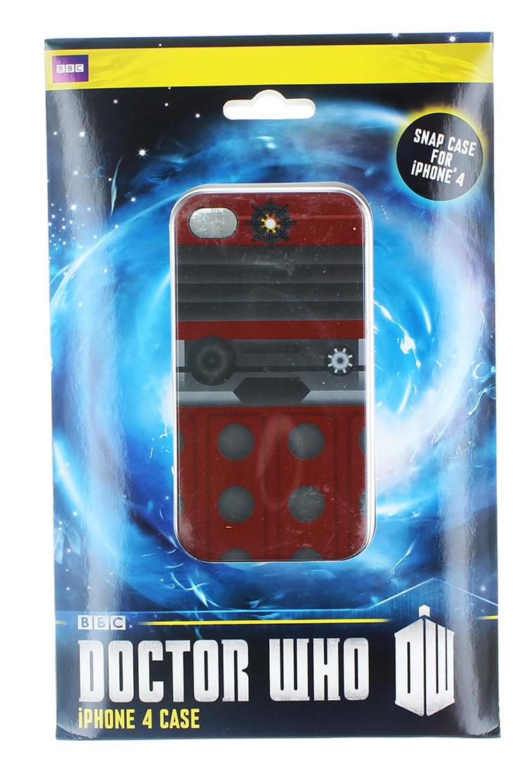 Doctor Who iPhone 4 Hard Snap Case I Am Dalek