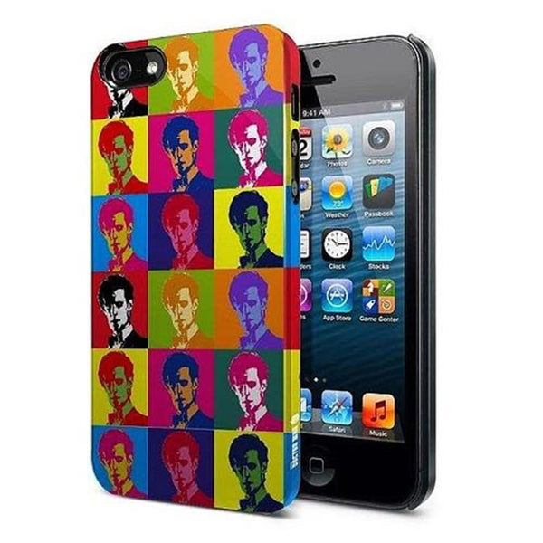 Doctor Who iPhone 5 Hard Snap Case 11th Doctor Warhol Treatment