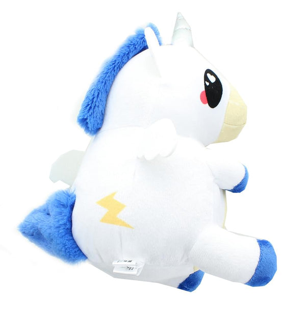 Glitter Galaxy 6-Inch Blue Hair White UniCow Collectible Plush