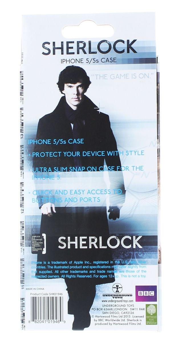 Sherlock Holmes iPhone 5 Hard Snap Case 221B