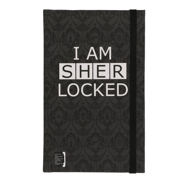 Sherlock Holmes 3.5" x 5.5" Mini Journal I Am Sher Locked
