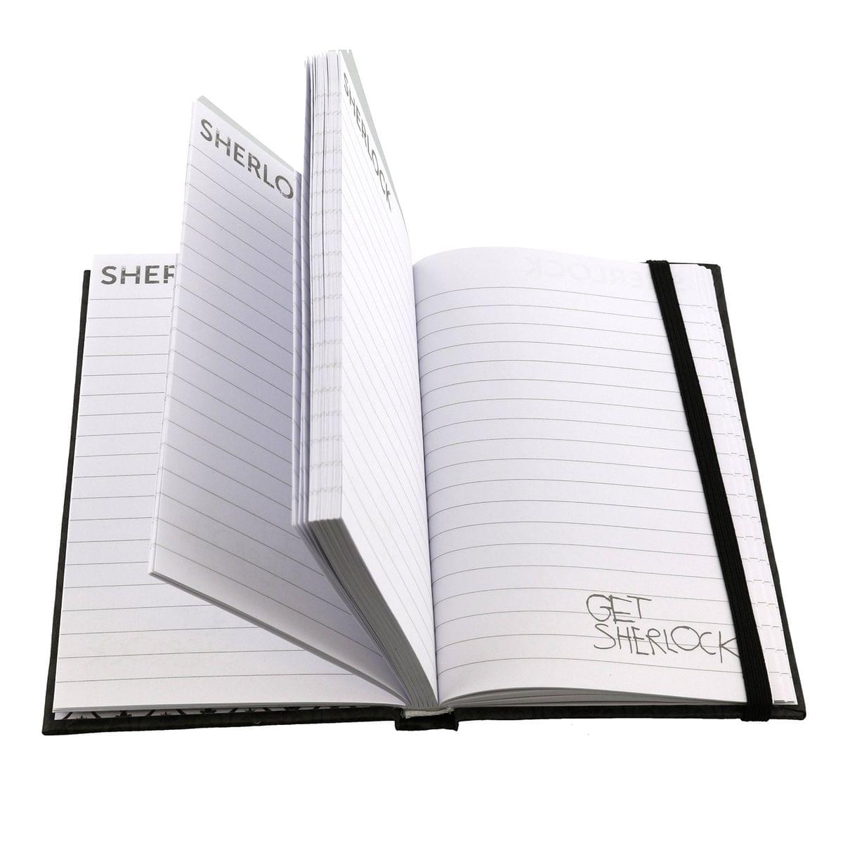 Sherlock Holmes 3.5" x 5.5" Mini Journal I Am Sher Locked