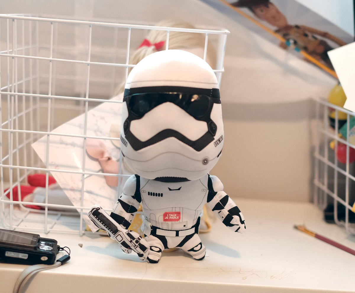 Star Wars 9" Talking Plush: Stormtrooper