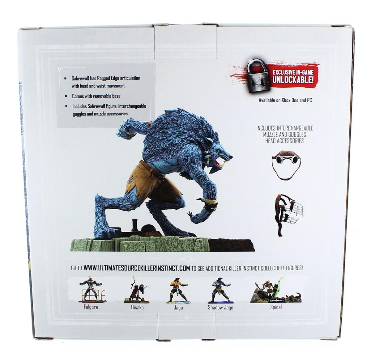 Killer Instinct Series 1 6" Collectible Figure: Sabrewulf