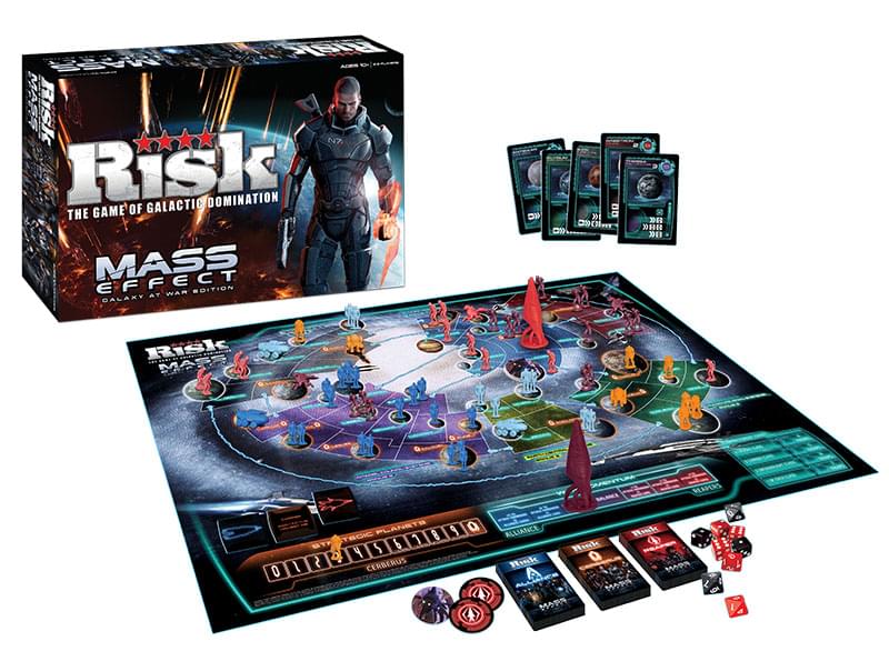 Risk Mass Effect Galaxy At War Game Of Galactic Domination Edition Boardgame