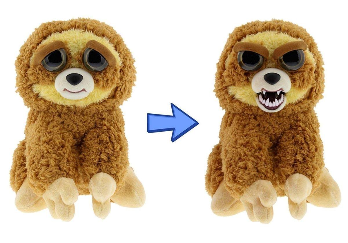 Feisty Pets Lightning Bolt Lenny Sloth Plush