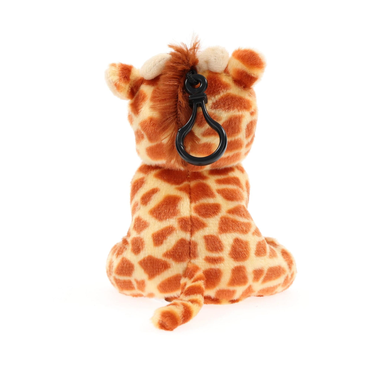 Feisty Pets Scrappy Savannah Giraffe Tongue Out Plush Key Chain