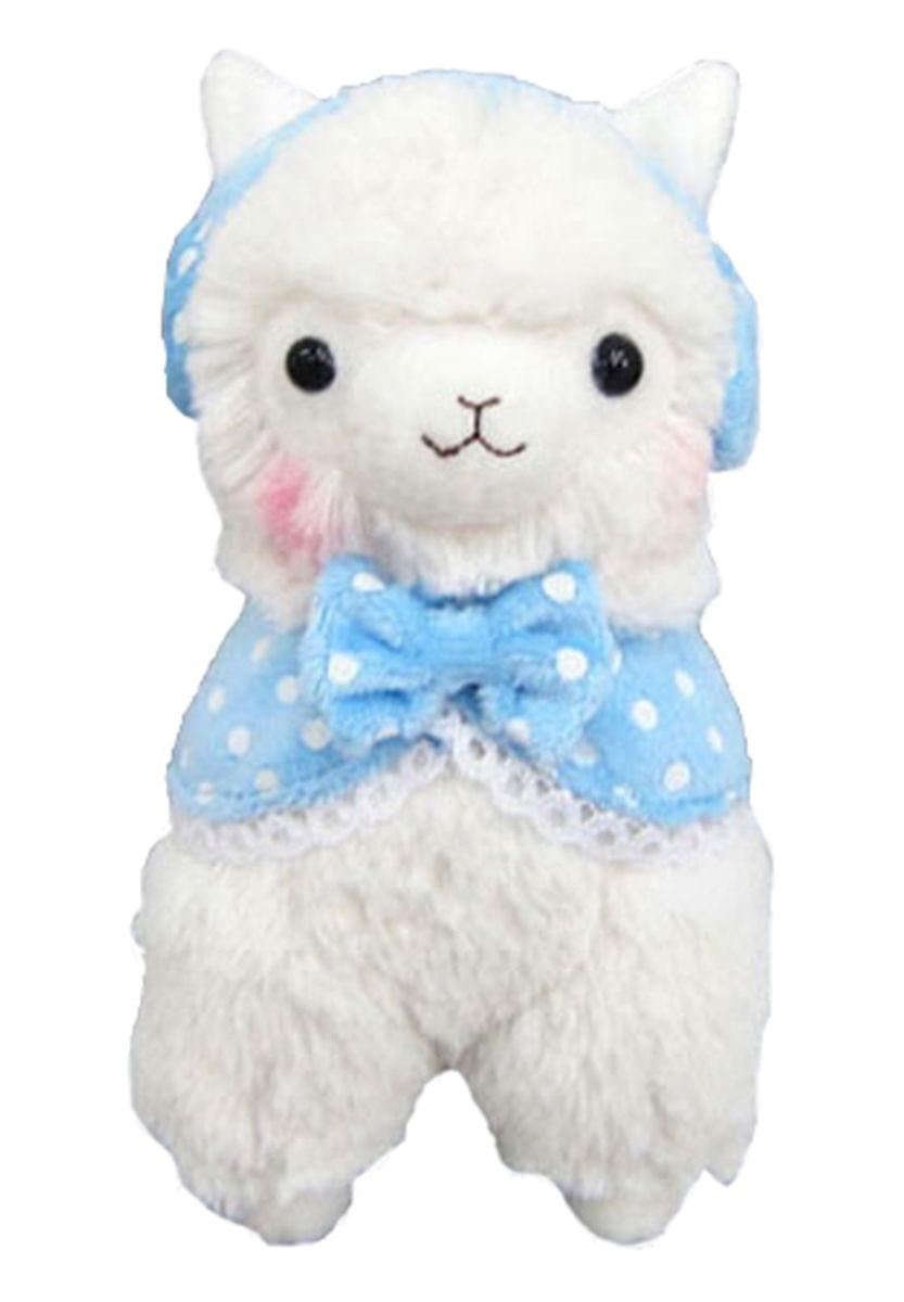 Llama Earmuffs Alpaca 18" Plush White