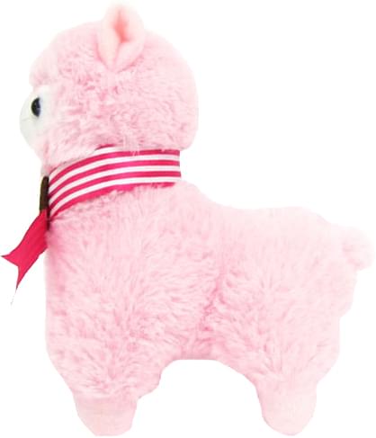 Llama Sweet Heart Alpaca 25" Plush Pink