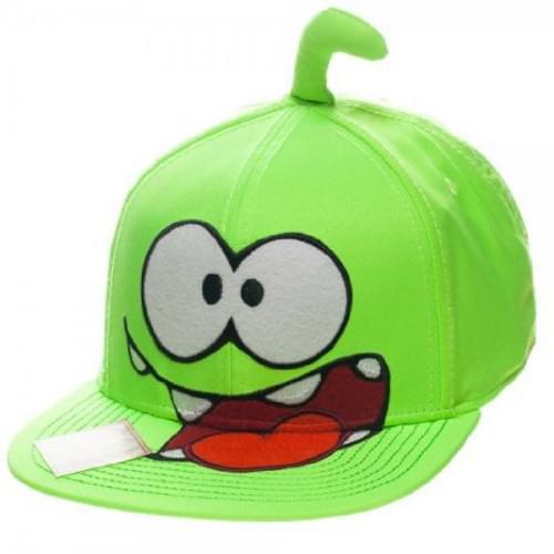 Cut The Rope Om Nom Big Face Snap Back Hat