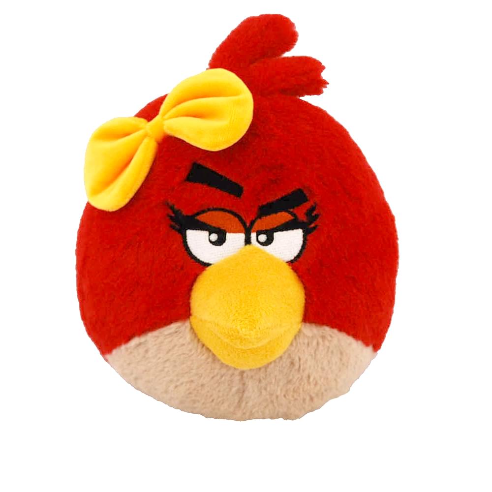 Angry Birds 5" Plush Series 2: Female Red Bird
