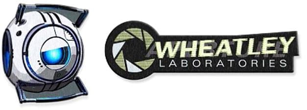 Portal 2 Wheatley Labortories Collectible Patch Set P269