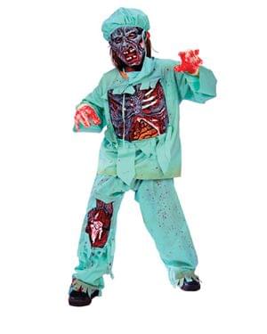 Zombie Doctor Child Costume Large
