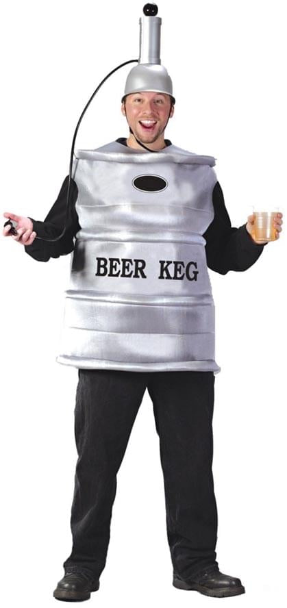 Beer Keg Adult Costume