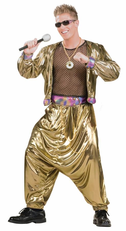 80's Video Super Star Male Adult Costume