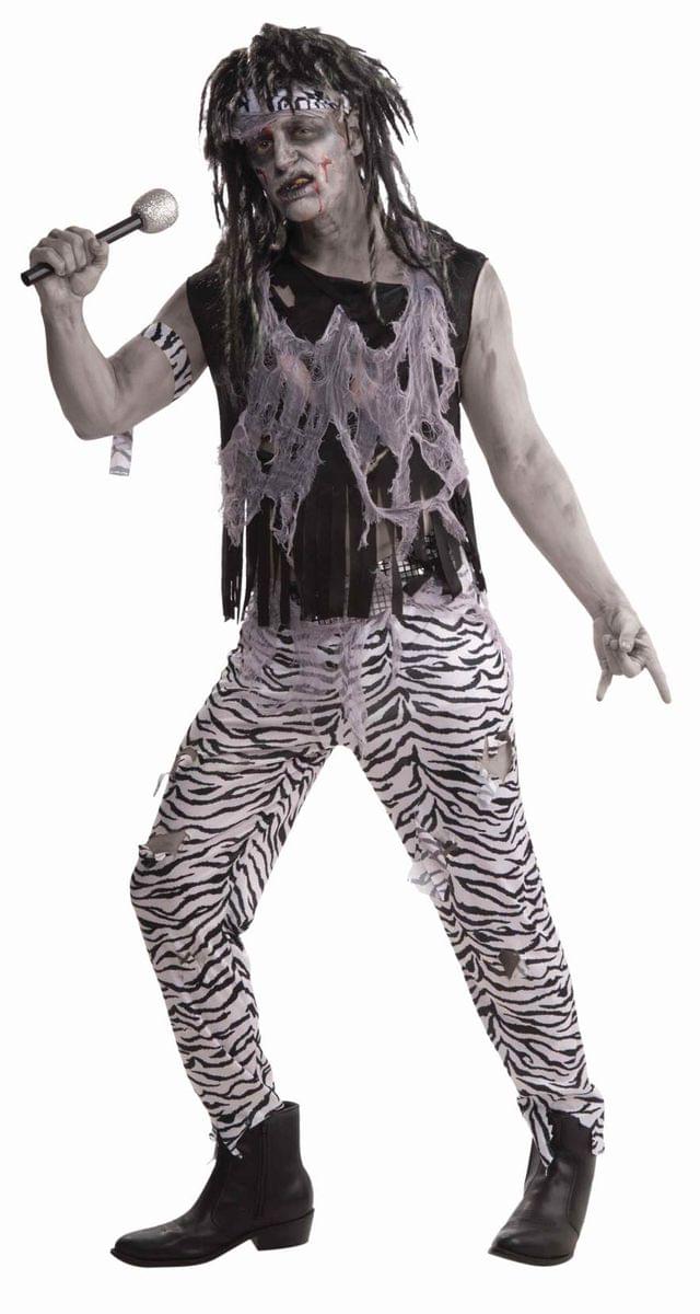Zombie Rock Star Costume Adult