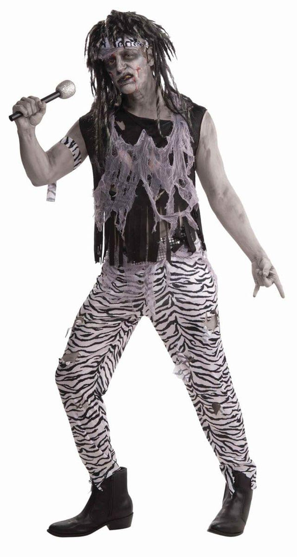 Zombie Rock Star Costume Adult