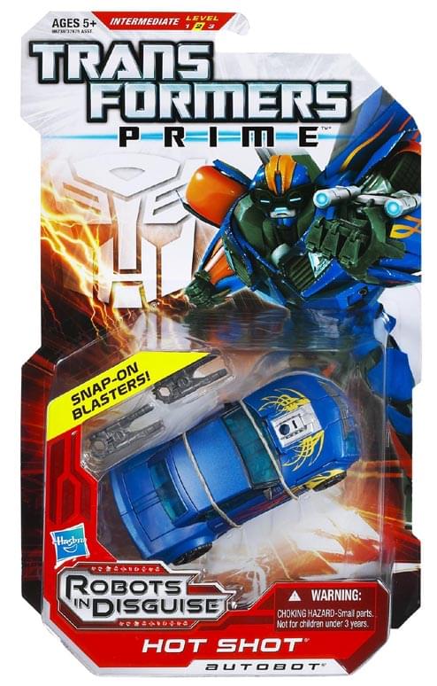 Transformers Prime Deluxe Hub Version: Hot Shot