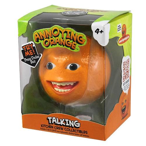Annoying Orange 4" Talking PVC Figure: Smilin' Orange