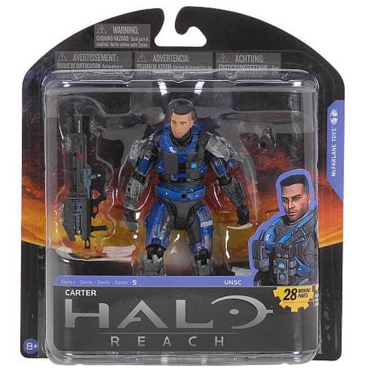 Halo Reach Series 5 Figure Carter (Unhelmeted)
