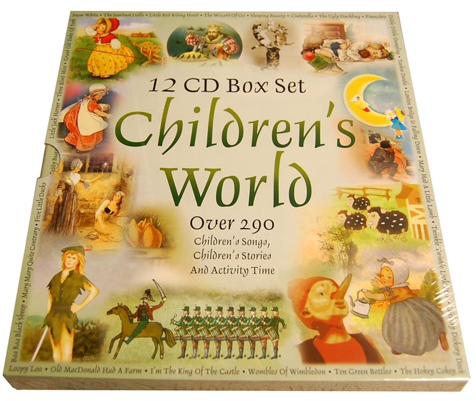 Children's 12 CD Set With 290 Stories & Activities