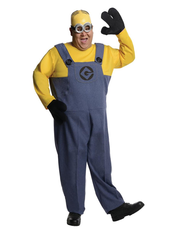 Despicable Me 2 Minion Dave Costume Adult Plus Plus