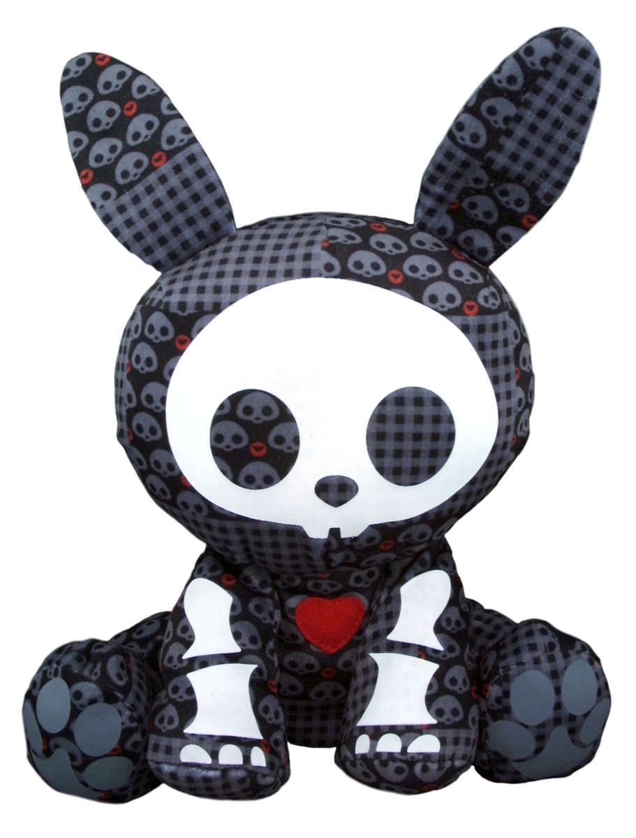 Skelanimals 8" Dead In Plaid Plush Series 1 Jack Rabbit