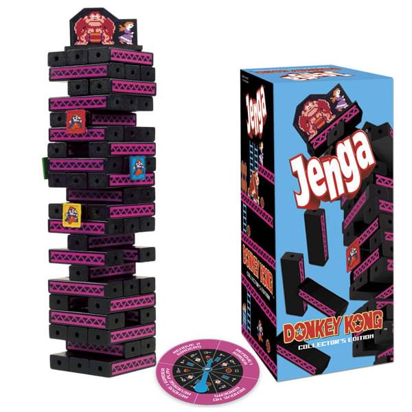 Super Mario Bros Nintendo Donkey Kong Jenga Game