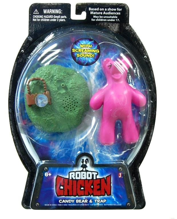 Robot Chicken Figure Candy Bear & Trap