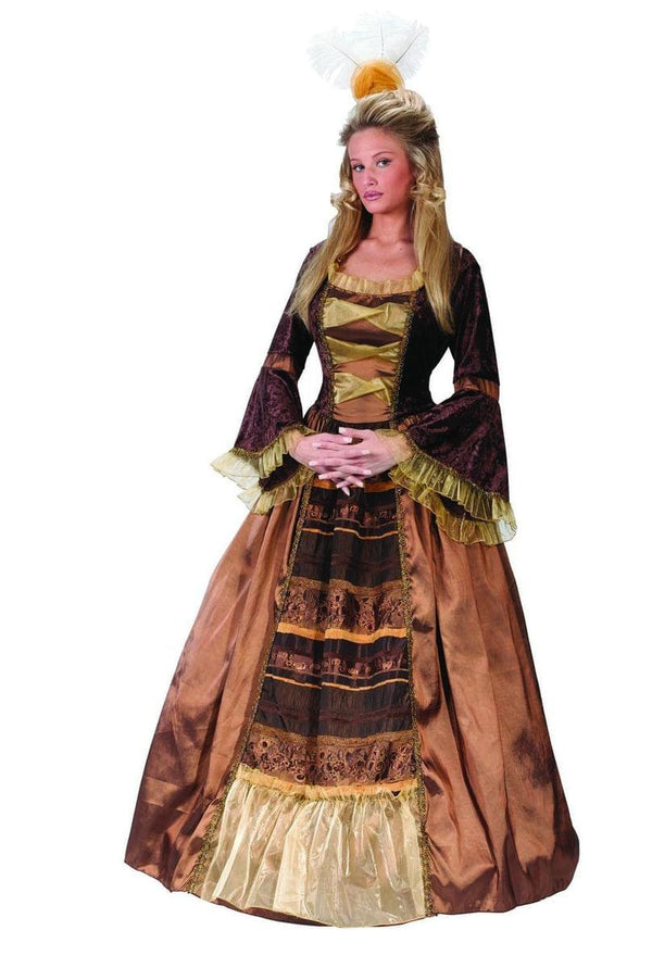 Adult Baroness Medieval Dress Costume Adult Large 12-14