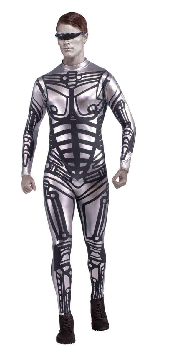 Futuristic Robot Adult Male Costume One Size Fits Most