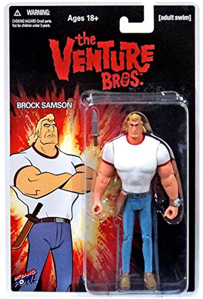 The Venture Bros. 3 3/4" Action Figure: Brock (White Shirt)