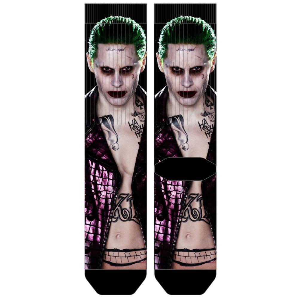 Suicide Squad The Joker Premium Sublimated Crew Socks