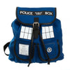 Doctor Who Blue TARDIS Police Box Backpack Knapsack
