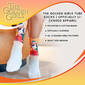 The Golden Girls Tube Socks