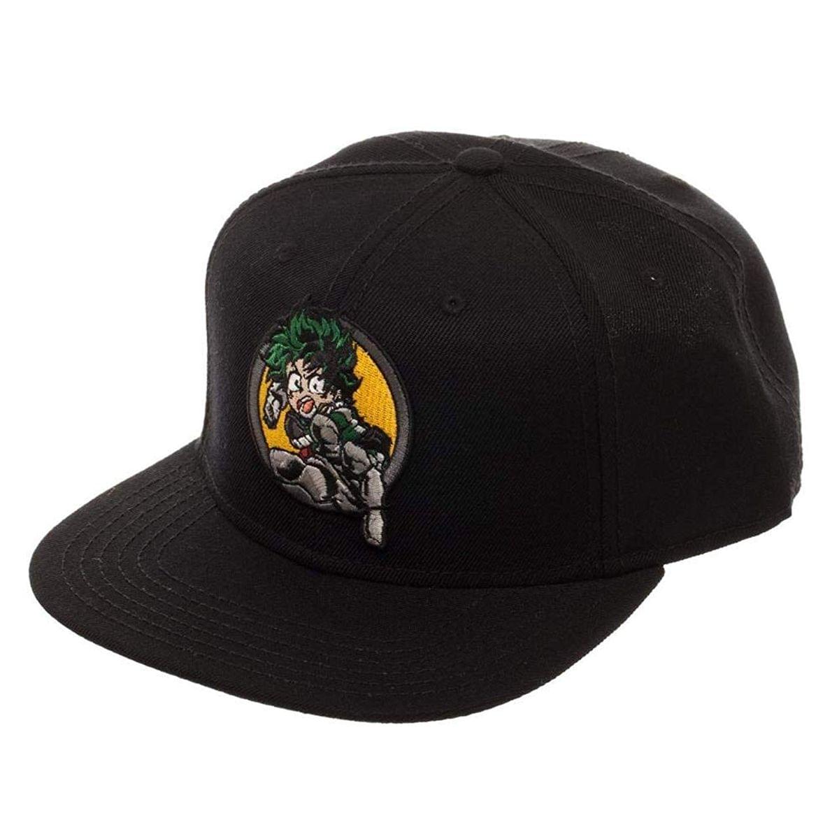 My Hero Academia Izuku Midoriya Black Snapback